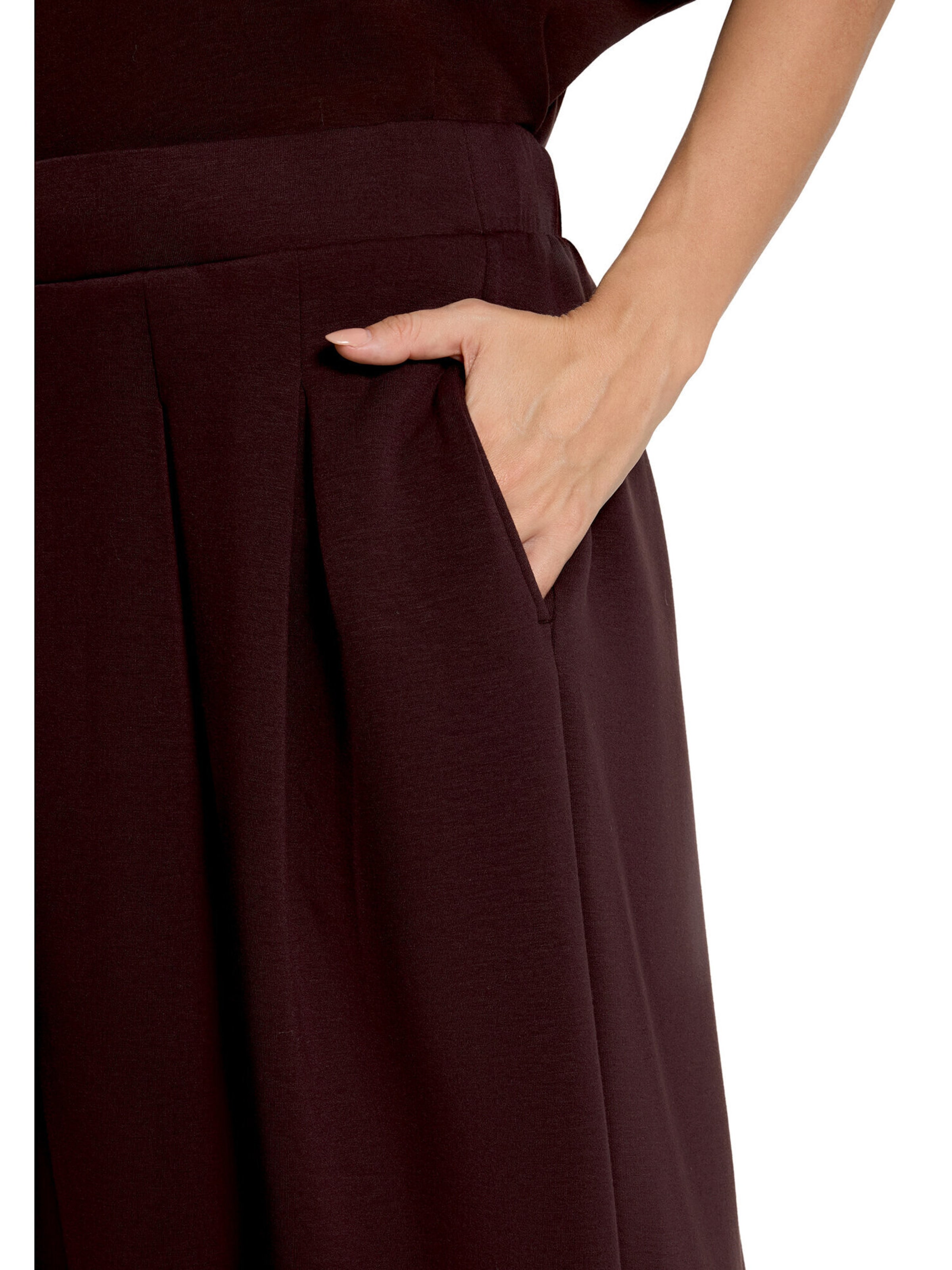 Jupe Vera Mont en marron