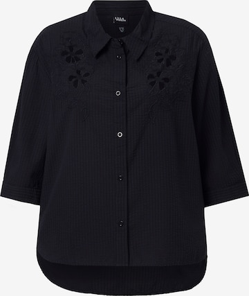 Ulla Popken Blouse in Black: front