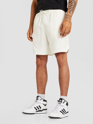 Regular Pantalon de sport ADIDAS SPORTSWEAR en blanc : devant