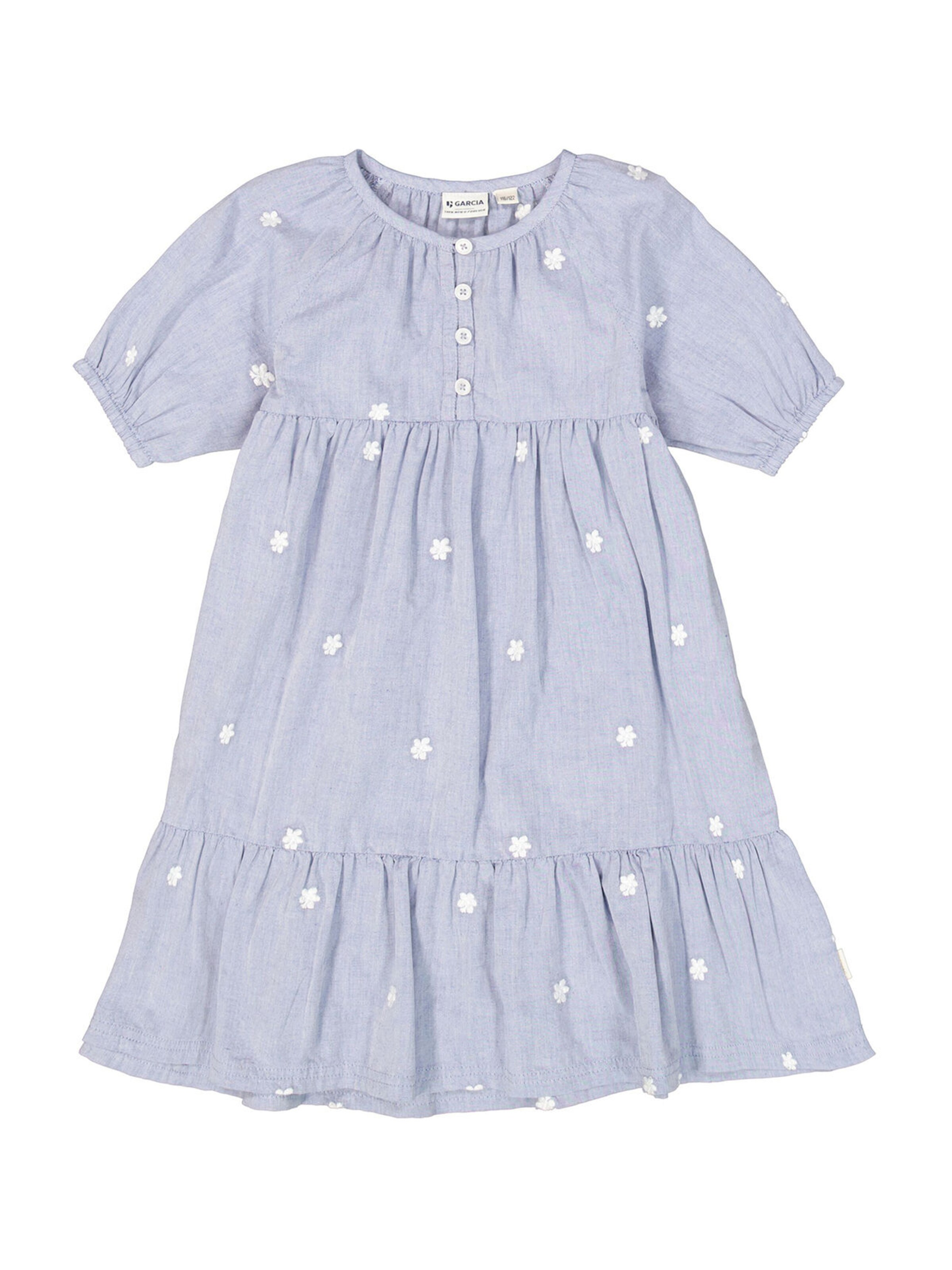 GARCIA Šaty – modrá: přední strana