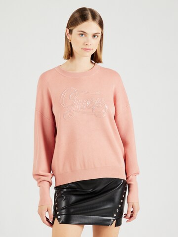 GUESS Pullover 'LAURA' in Pink: Vorderseite