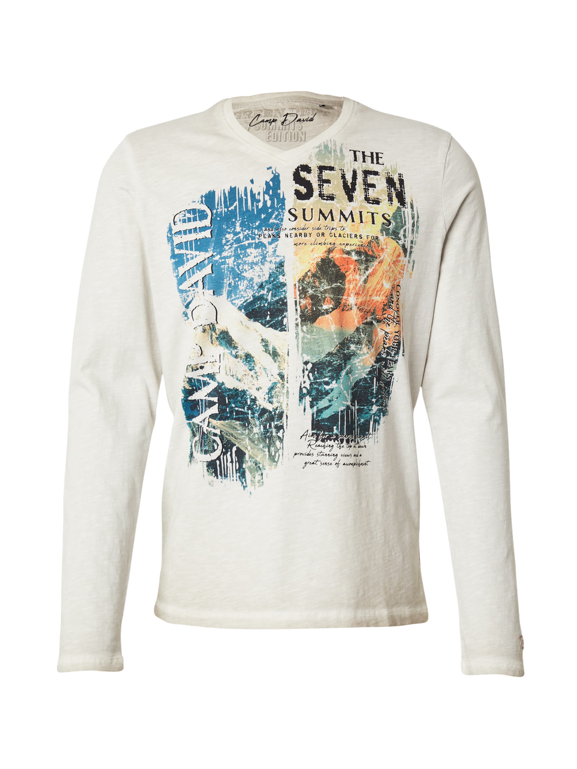 CAMP DAVID Bluser & t-shirts i grå: forside