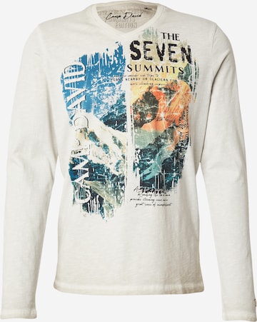 CAMP DAVID Paita värissä harmaa: etupuoli