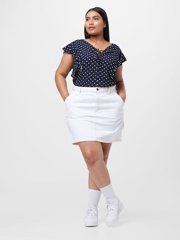 Cotton On Curve Skirt in White