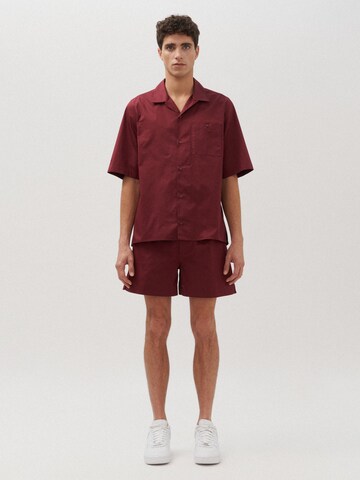 Coupe regular Chemise 'Studio' Studio Seidensticker en rouge