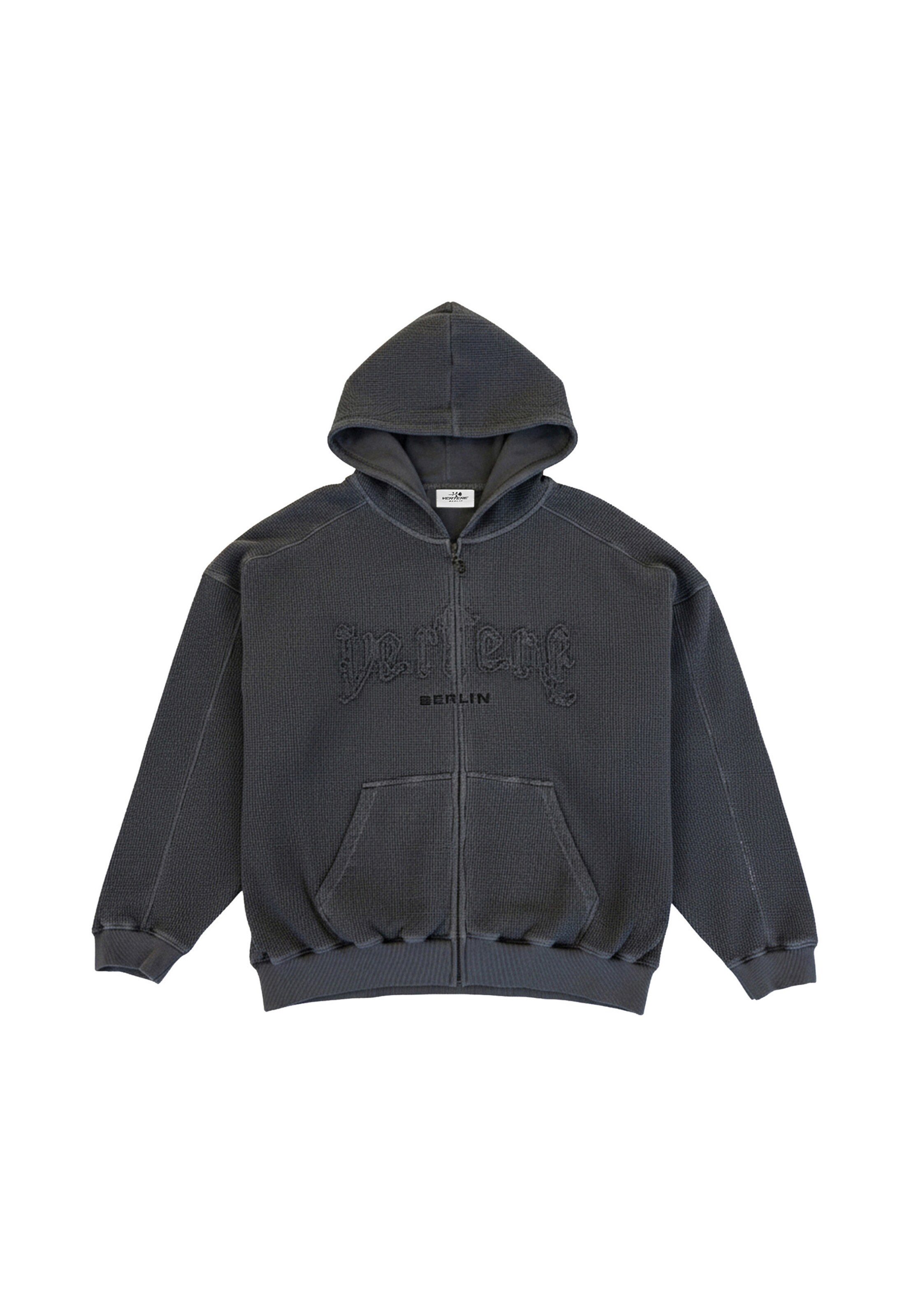Vertere Berlin Sweatvest in Grijs: voorkant