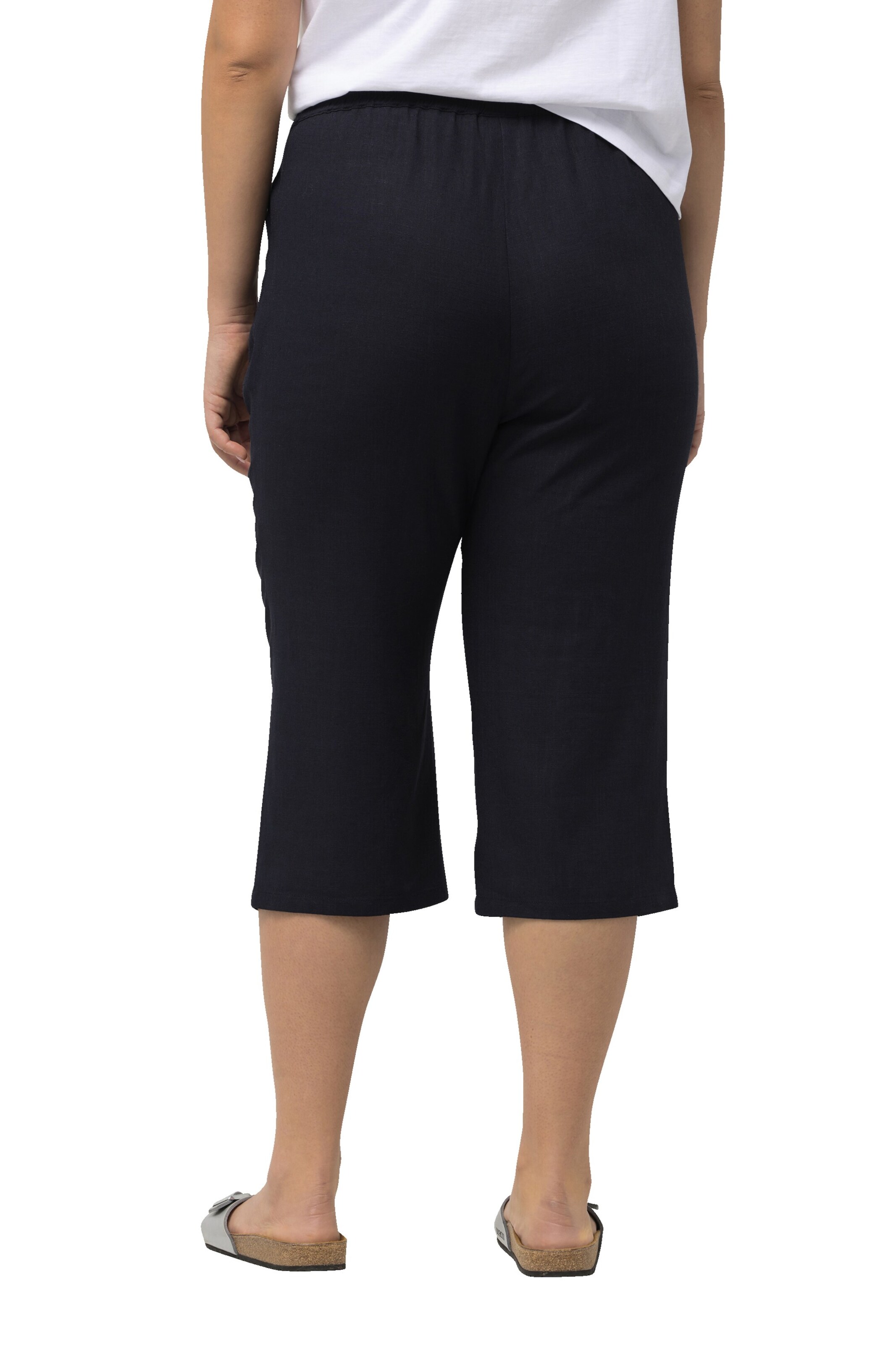 Ulla Popken Regular Hose in Blau