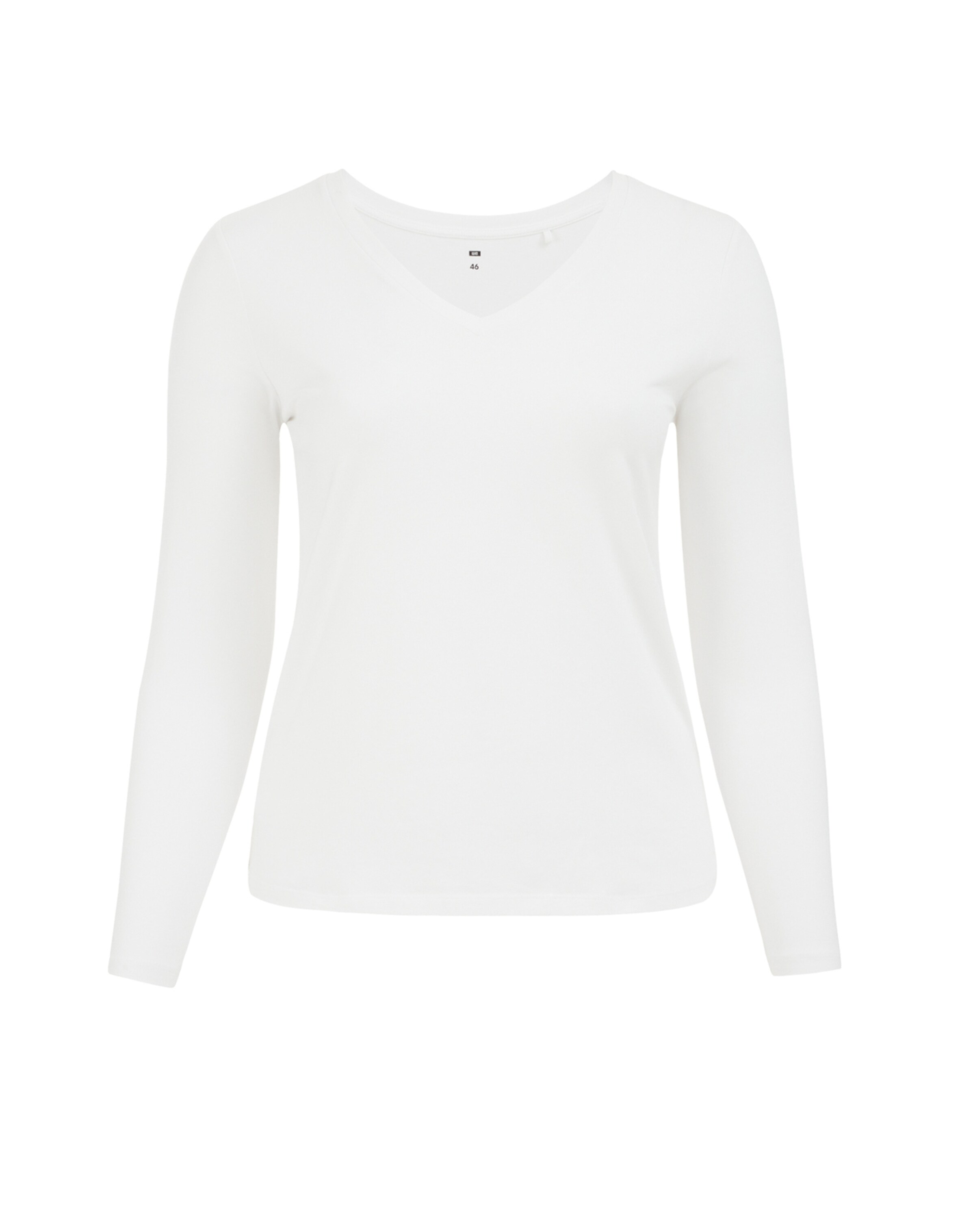 balts WE Fashion T-Krekls: no priekšpuses