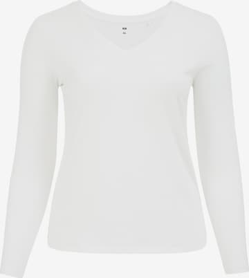 WE Fashion Футболка в Белый: спереди