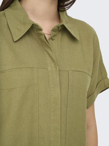 Camicia da donna 'ONLCaro' di ONLY in verde