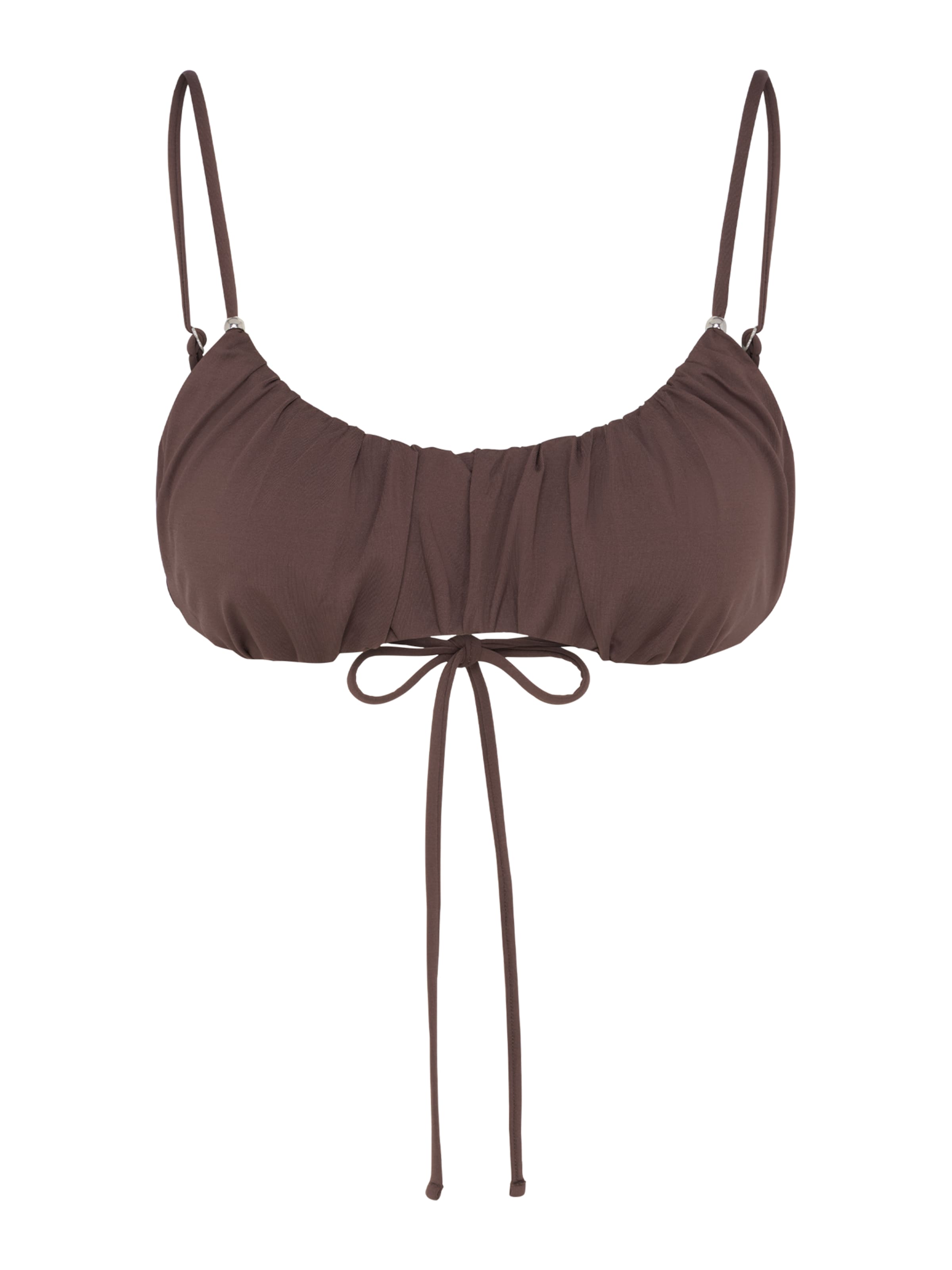 LeGer by Lena Gercke Bustier Bikinioverdel 'Dotta' i brun: forside