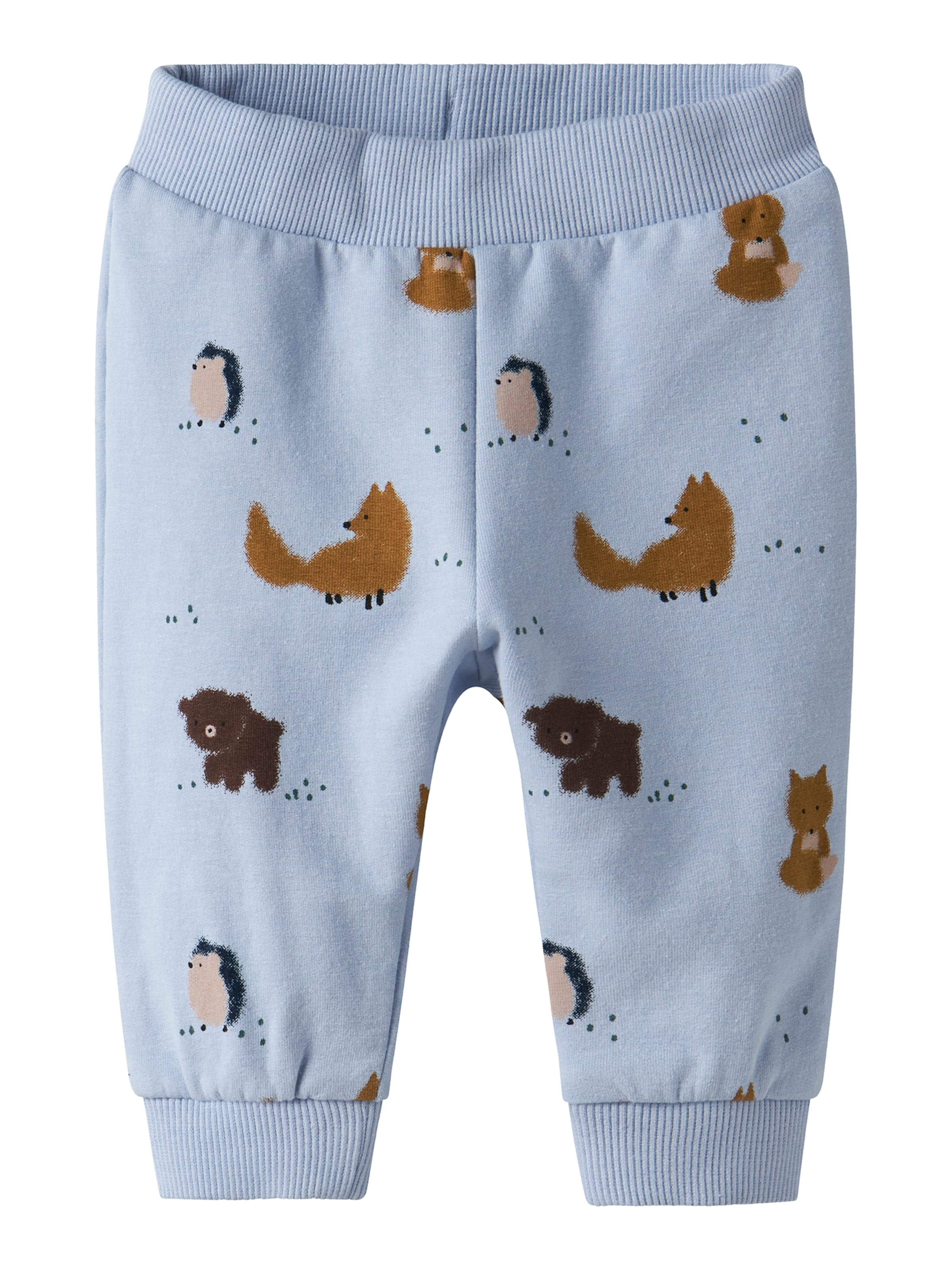 NAME IT Конический (Tapered) Штаны 'NBMSoul' в Синий: спереди