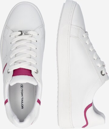 Sneaker bassa di TOM TAILOR in bianco