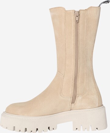 Bianco Chelsea boots 'GARBI' in Beige