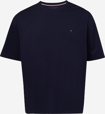 T-Shirt Tommy Hilfiger Big & Tall en bleu : devant