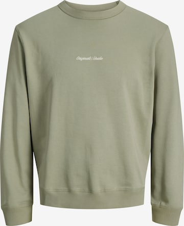 JACK & JONES Sweatshirt 'JORNorrebro' in Green: front