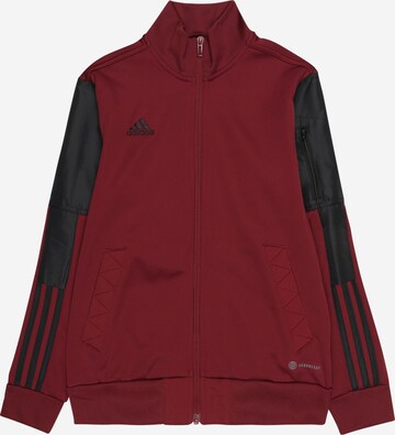 ADIDAS SPORTSWEAR Sportjacke 'Tiro' in Rot: predná strana