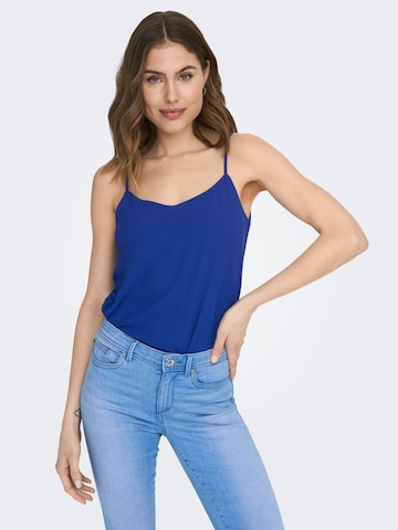 ONLY Blouse 'Moon' in Blue: front