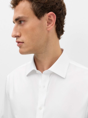Slim fit Camicia di Marks & Spencer in bianco