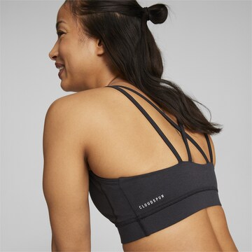 PUMA Bustier Sport-BH in Schwarz