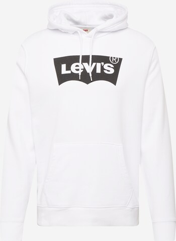 LEVI'S ® Sweatshirt 'LSE T3 Graphic Hoodie' in White: front