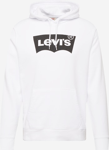 LEVI'S ® Sweatshirt 'LSE T3 Graphic Hoodie' in Weiß: predná strana