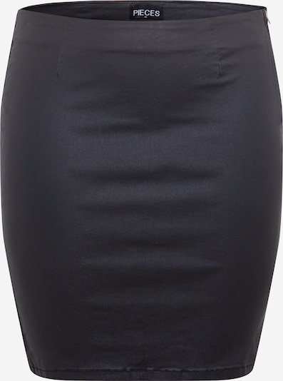 PIECES (Curve) Rok 'PARO' in de kleur Zwart, Productweergave