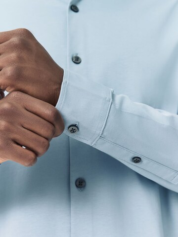 Next Regular fit Skjorta 'Supima' i blå