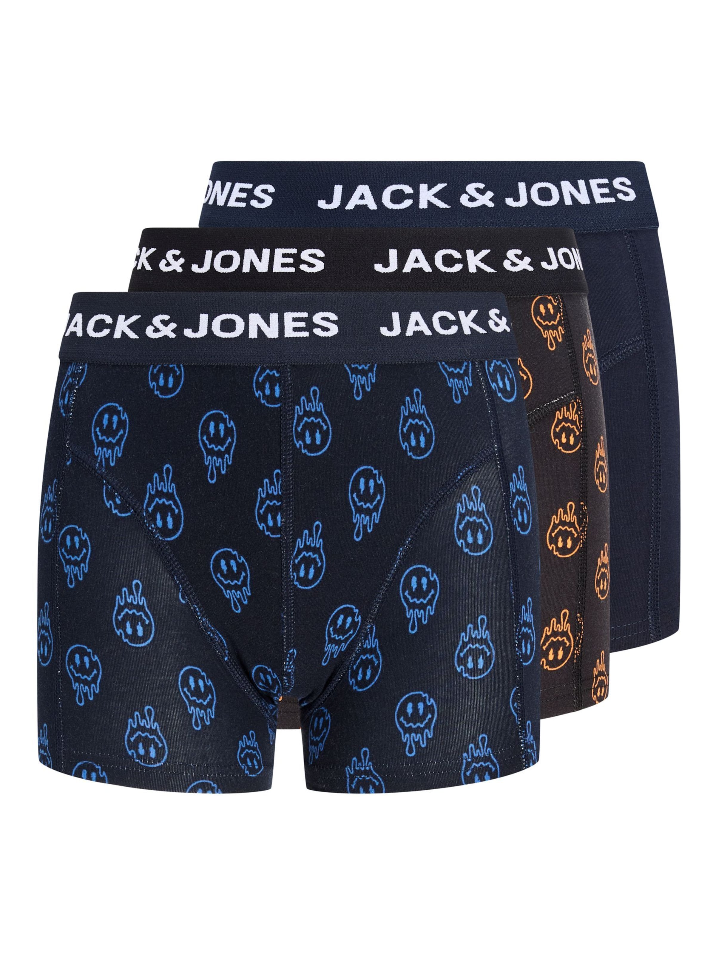 Sous-vêtements Jack & Jones Junior en noir : devant