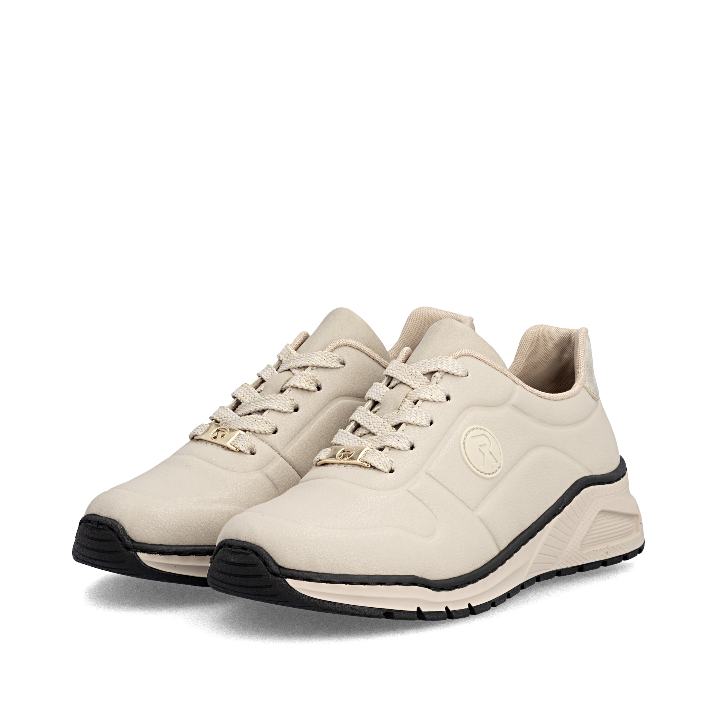Baskets basses Rieker en beige