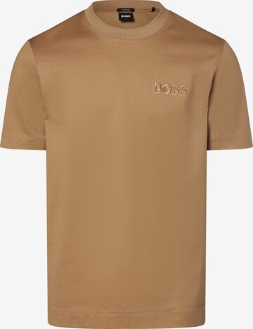 BOSS Shirt 'Tiburt' in Brown: front