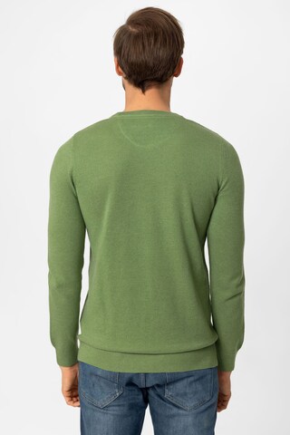 DENIM CULTURE Sweater 'LEVIN' in Green