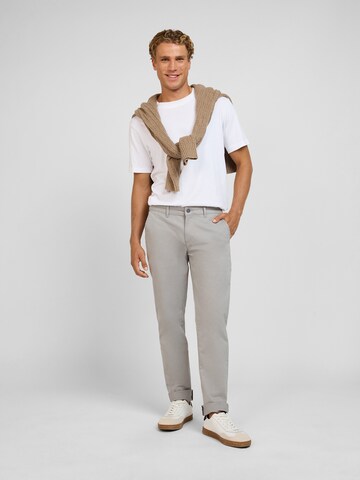 Pittman Slimfit Chinohose 'Derrick' in Grau