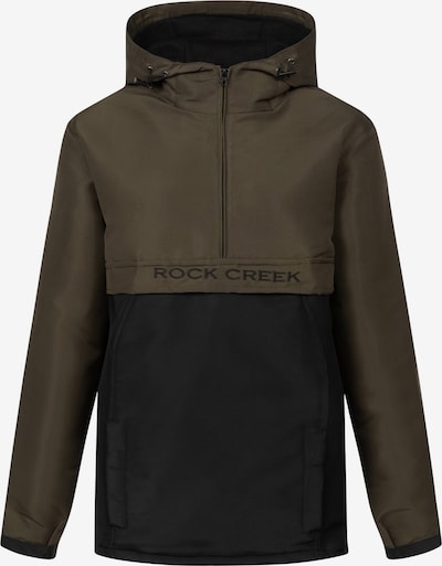 Rock Creek Jacke in khaki / schwarz, Produktansicht