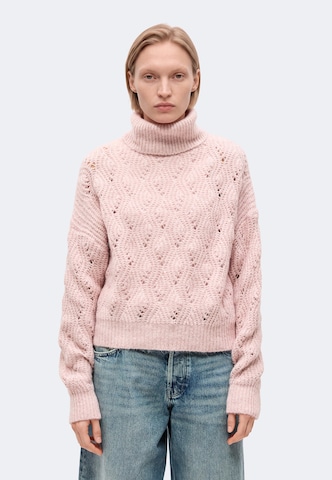 ABOUT YOU Sweater 'Noelle' in Pink: front