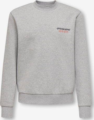 Only & Sons Junior Sweatshirt 'CERES' in Grau: Vorderseite