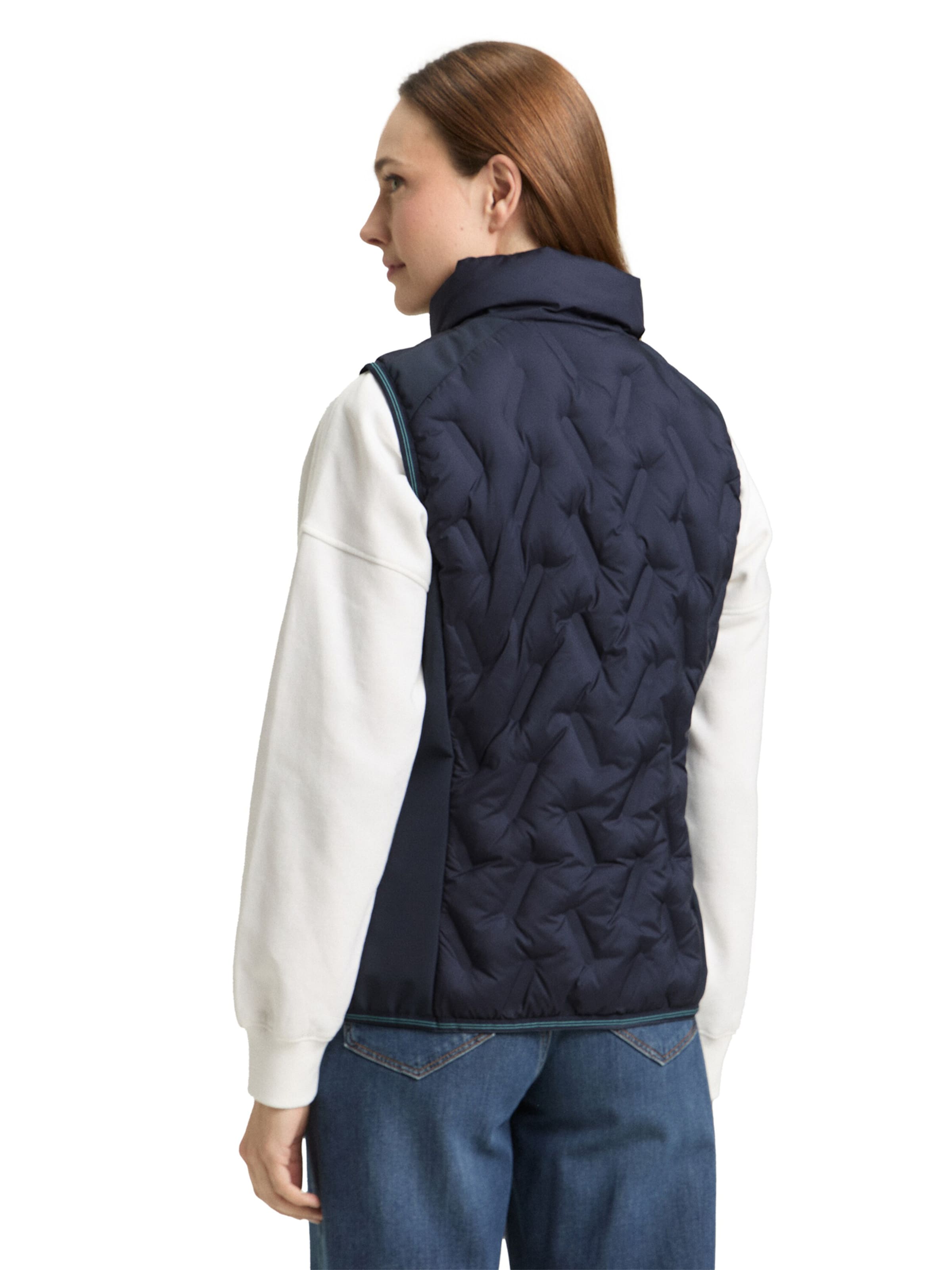 TOM TAILOR Жилетка в Синий