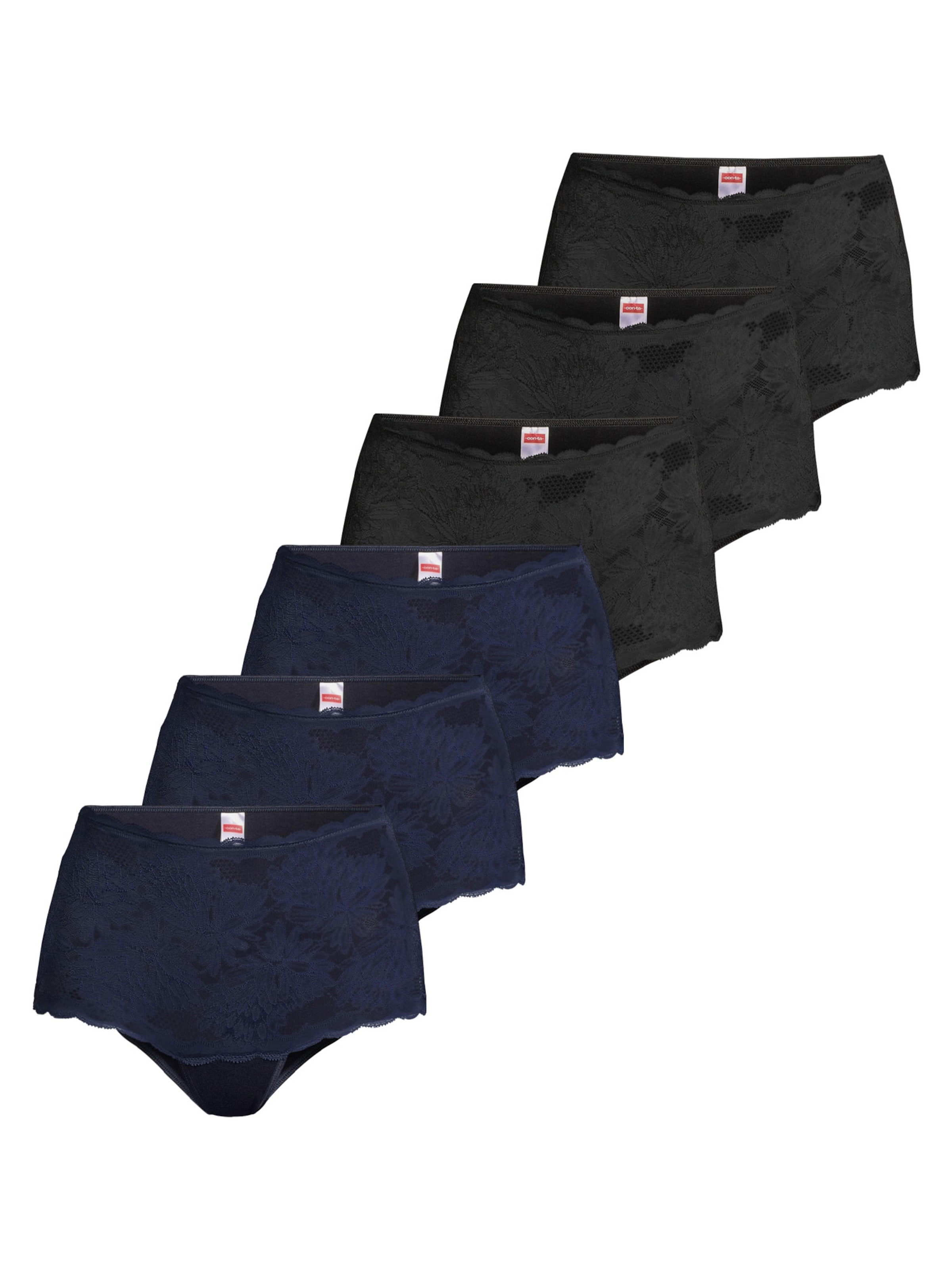 CON-TA Panty 'Modal'‌‌‌‌‌‌‌‌‌‌ in Blau: Vorderseite
