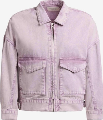khujo Between-season jacket 'Nelina' in Purple: front