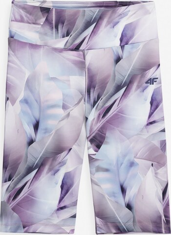 4F - Pantalón deportivo en lila: frente