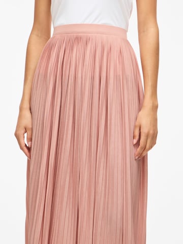 VILA Nederdel 'VIPlis' i pink