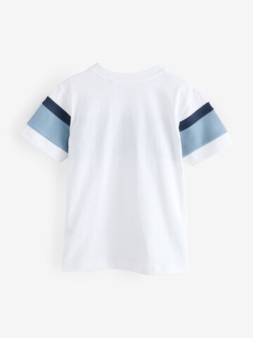T-Shirt Next en blanc