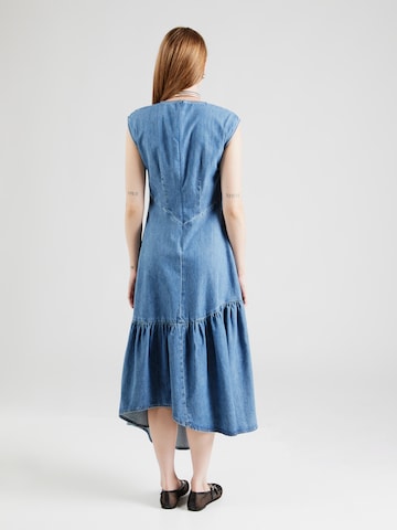 FRAME Jurk in Blauw