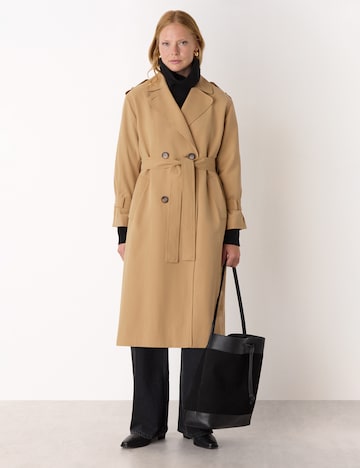 Whistles Between-Seasons Coat 'Riley' in Beige: front