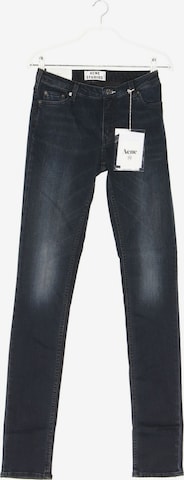 Acne Studios Skinny-Jeans 26 x 34 in Blau: predná strana