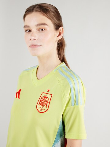 ADIDAS PERFORMANCE - Camiseta de fútbol 'Spanien 24 Away' en amarillo