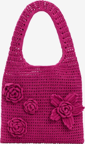 raudona Desigual Rankinė ant peties 'Crochet': priekis