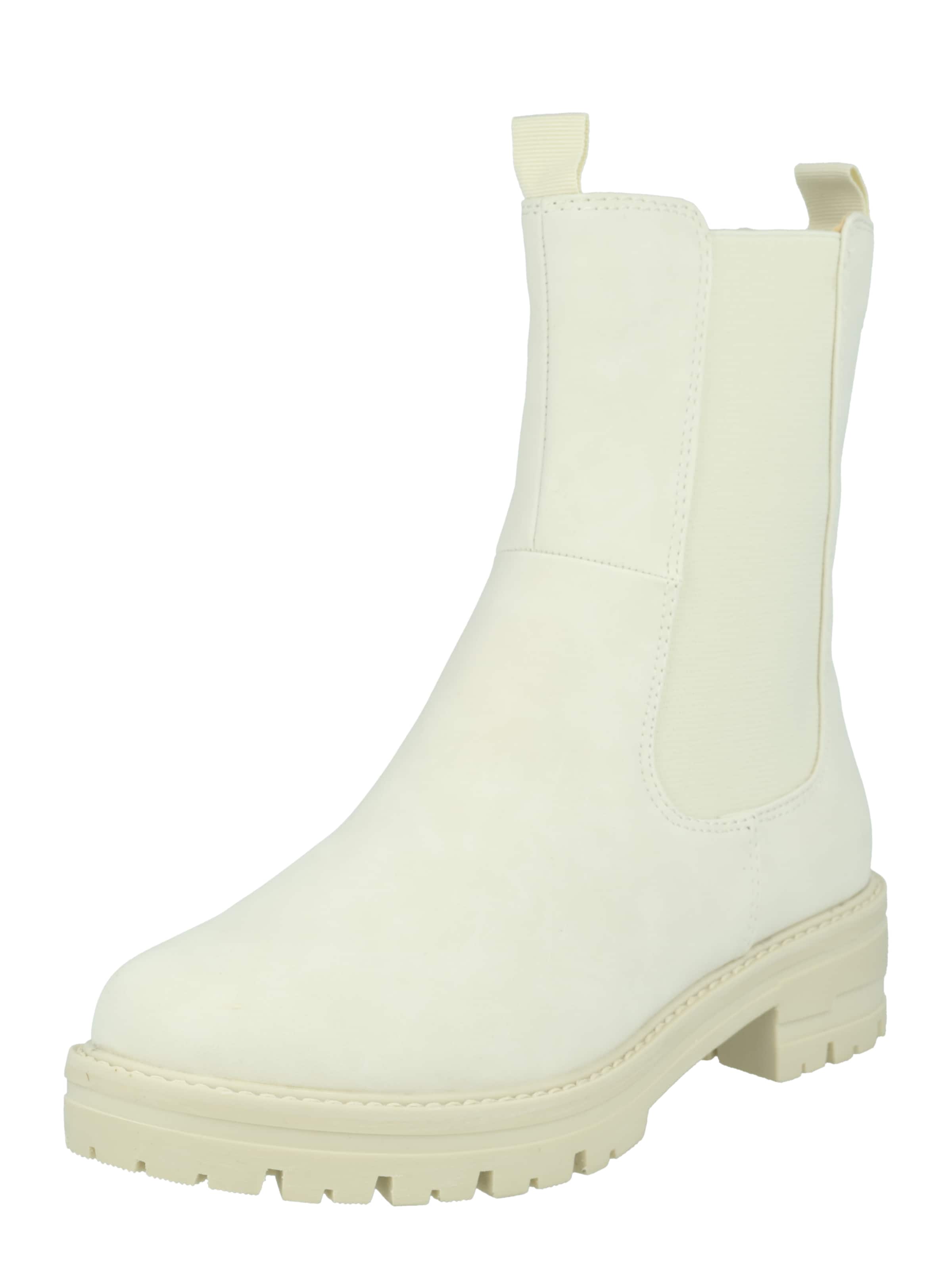 JANA Chelsea boots in Beige: voorkant