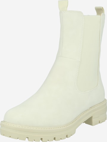 JANA Chelsea Boots in Beige: front