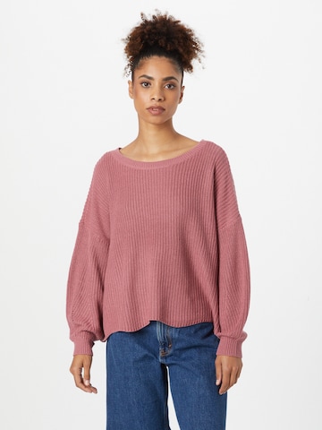 Pull-over 'HILDE' ONLY en rose : devant